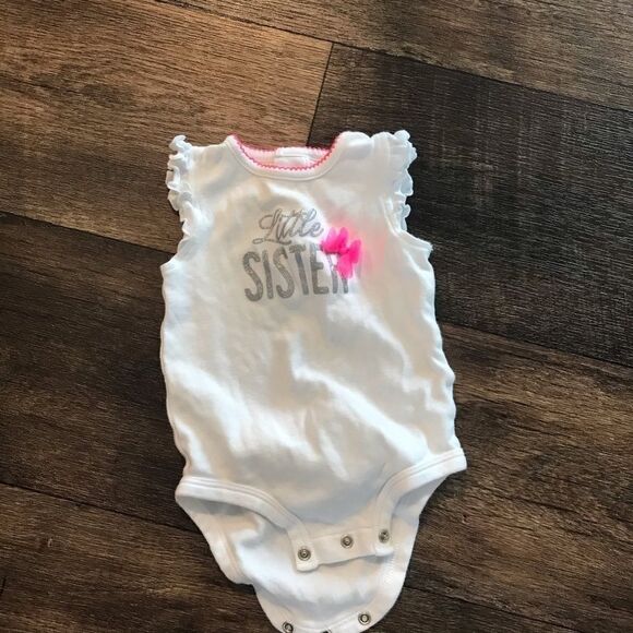 Carter's Rompers Size 6 Months Girls Blue Pink - Picture 5 of 12